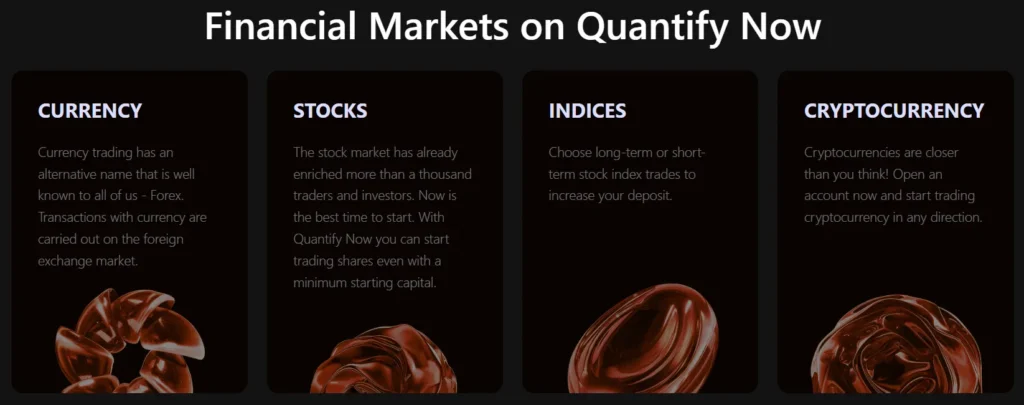 Quantify Now 1 скрин