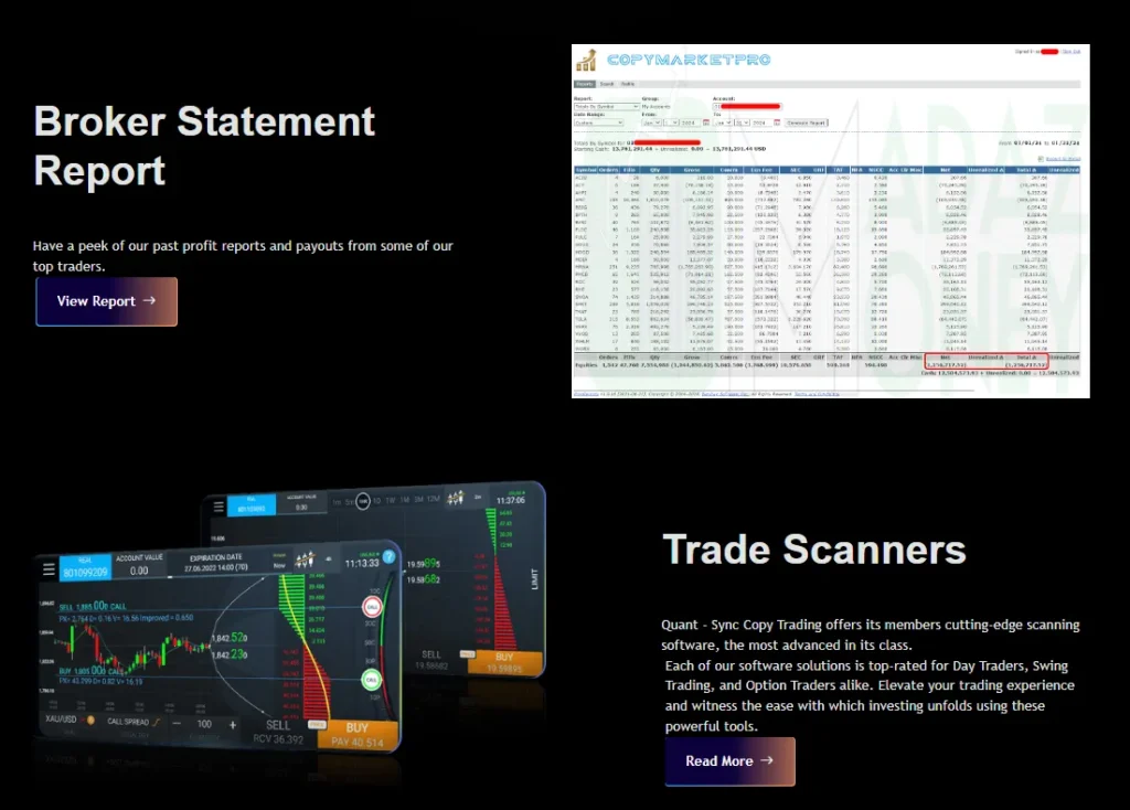 QuantSync Copy Trading 2 скрин