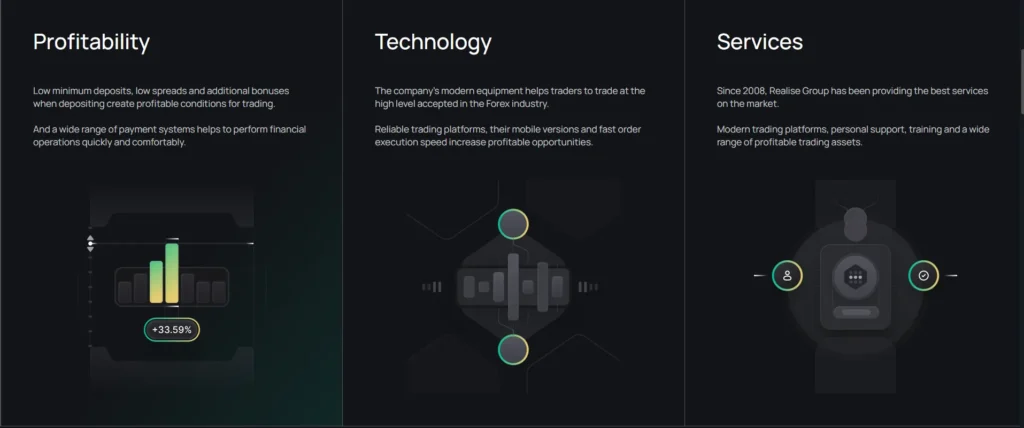Realise Group 1 скрин