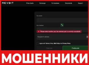 RevBit лицевая сторона скрин