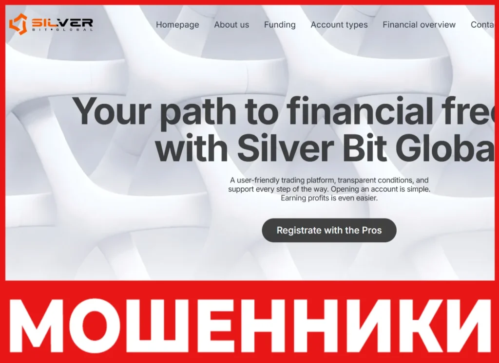 Silver Bit Global лицевая сторона скрин
