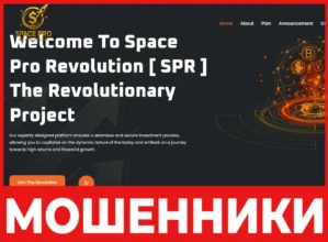 Space Pro revolution лицевая сторона скрин