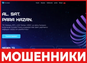 TD Globals лицевая сторона скрин