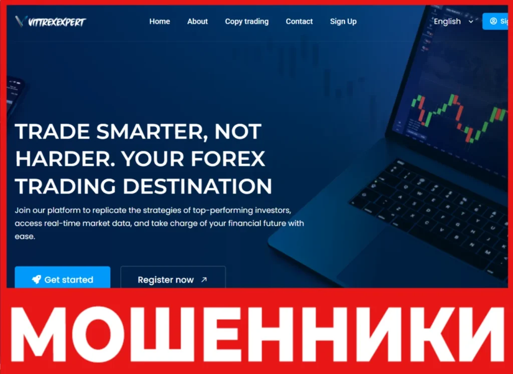 Vittrex Expert лицевая сторона скрин