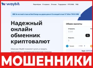WayBit лицевая сторона скрин