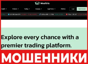 Wealtris Trading лицевая сторона скрин