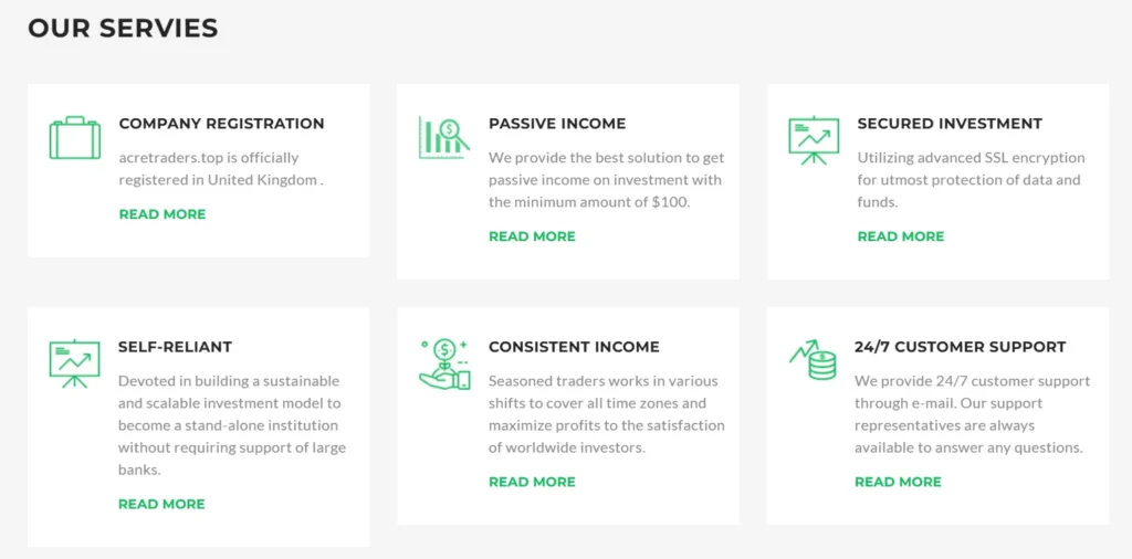 Acretraders 2 скрин