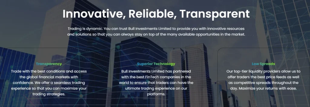 Bull Investments Limited 2 скрин