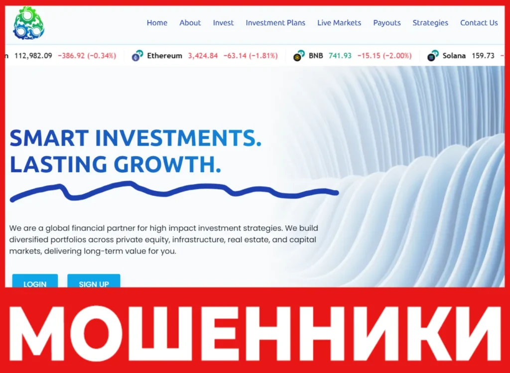 Business Trade Partner лицевая сторона скрин