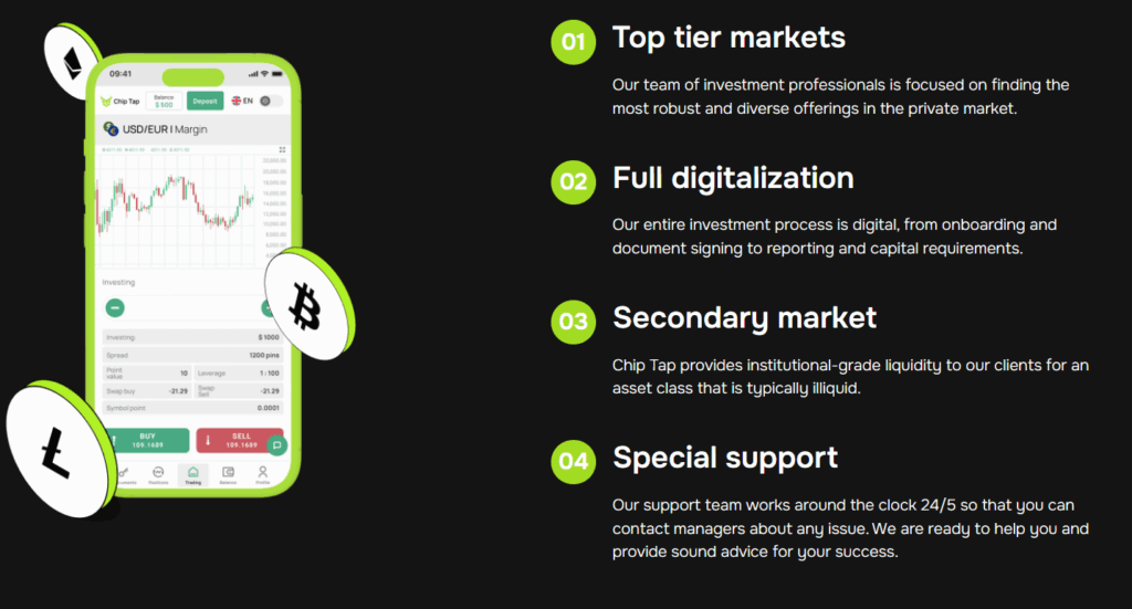 Chip Tap 1 скрин