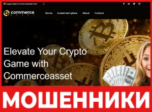 Commerce Asset лицевая сторона скрин