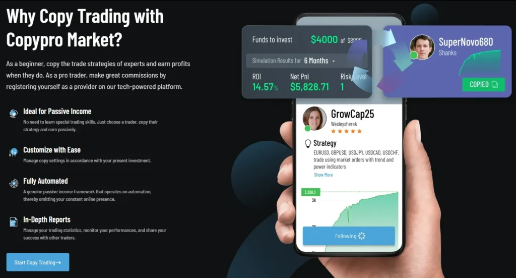 Copypro Market Ltd 2 скрин