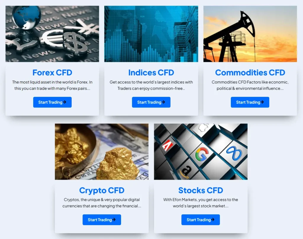 Efon Markets 1 скрин