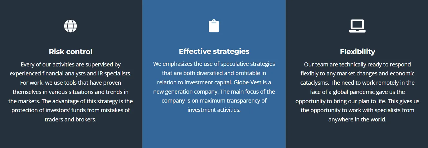 Globe-Vest 1 скрин