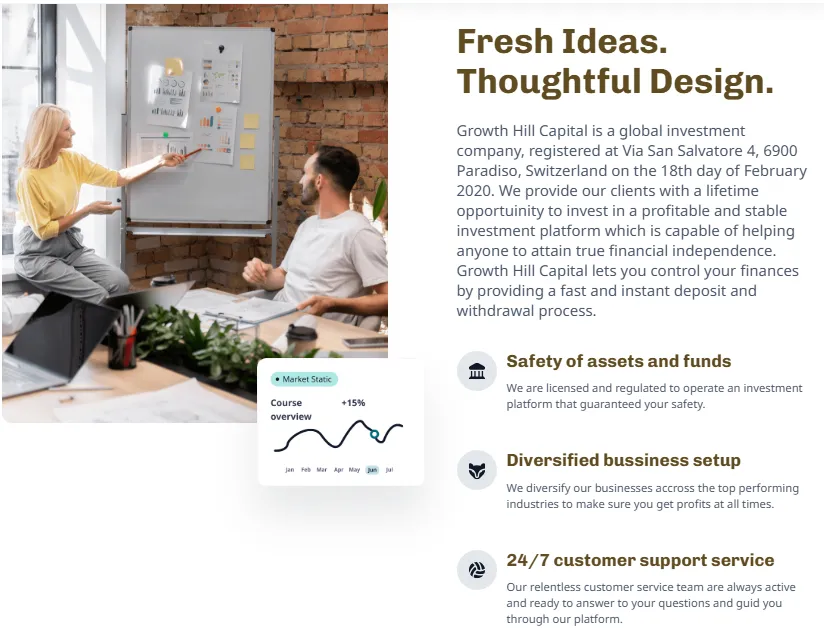 Growth Hill Capital 1 скрин