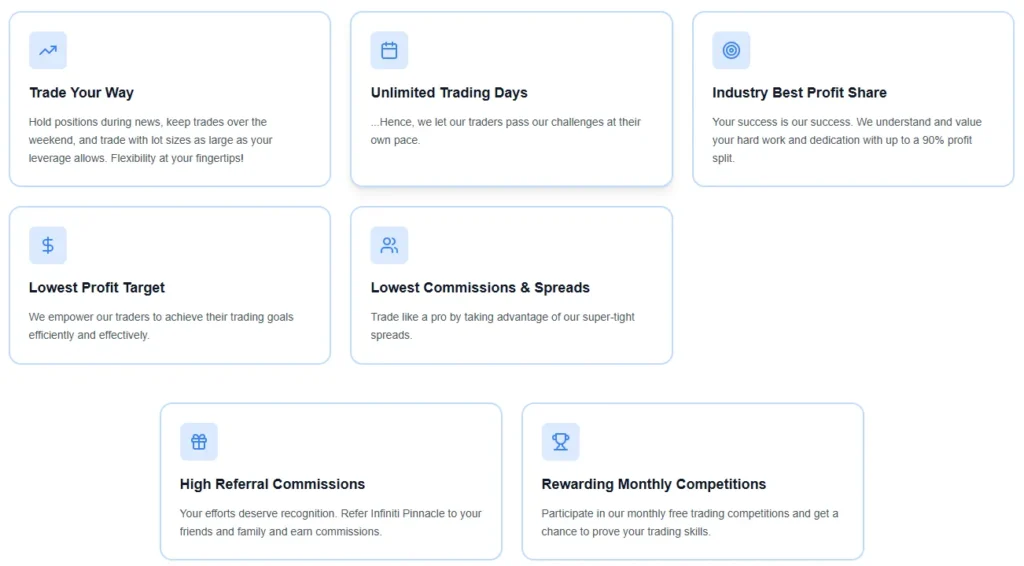 Infiniti Pinnacle 1 скрин