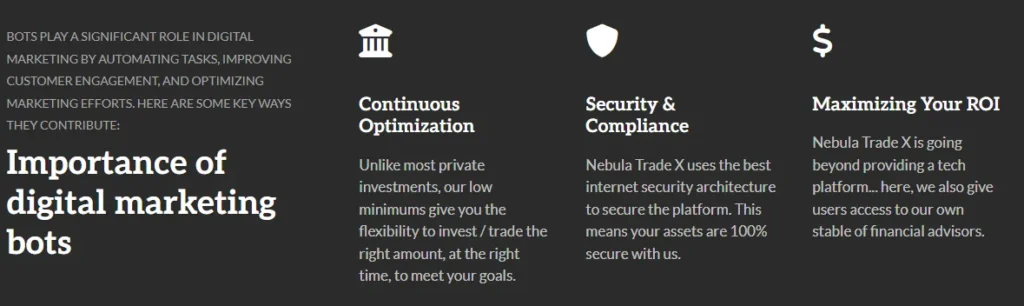 Nebula Trade 2 скрин