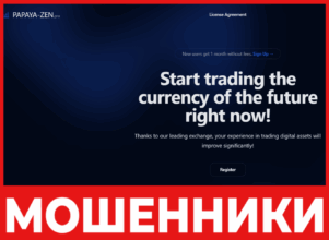 Papaya Zen лицевая сторона скрин