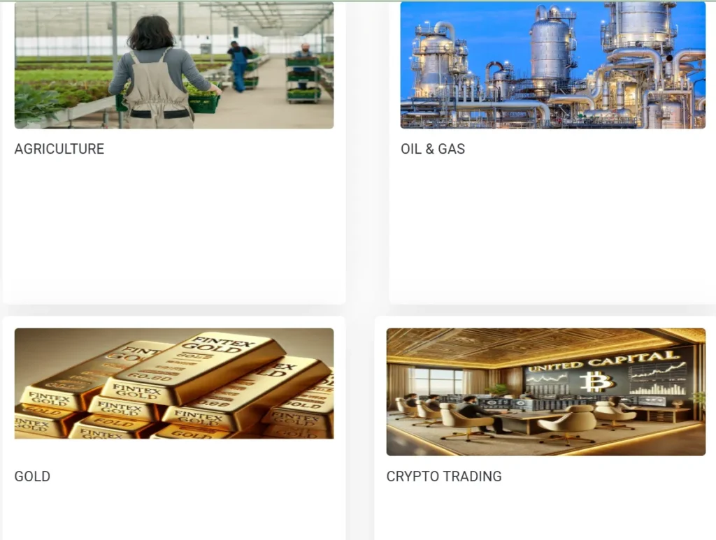 United Capitals Ltd 1 скрин