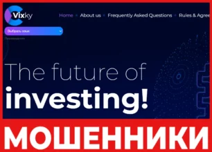 Vixky лицевая сторона скрин