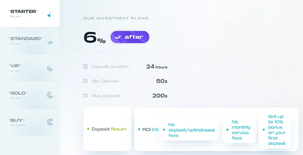 WEALTHFORGE-share 2 скрин