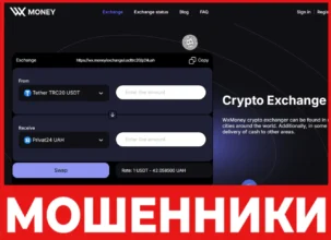 WxMoney лицевая сторона скрин