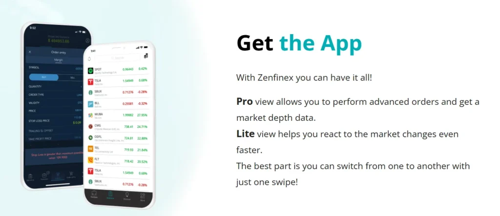 Zenfinex 1 скрин