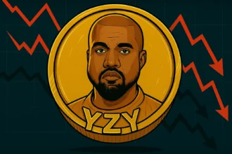 Канье Уэст выпустил мемкоин YZY MONEY: курс рухнул на 60% за несколько часов