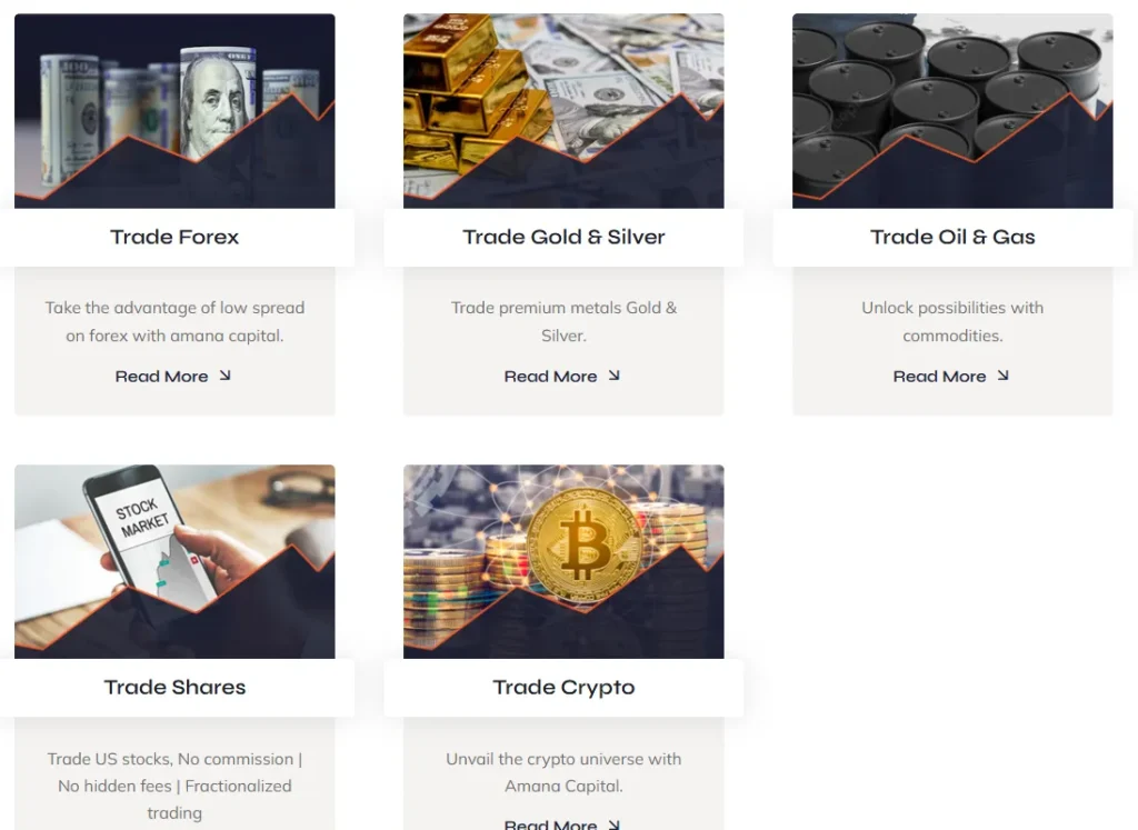 Amana Capital 1 скрин