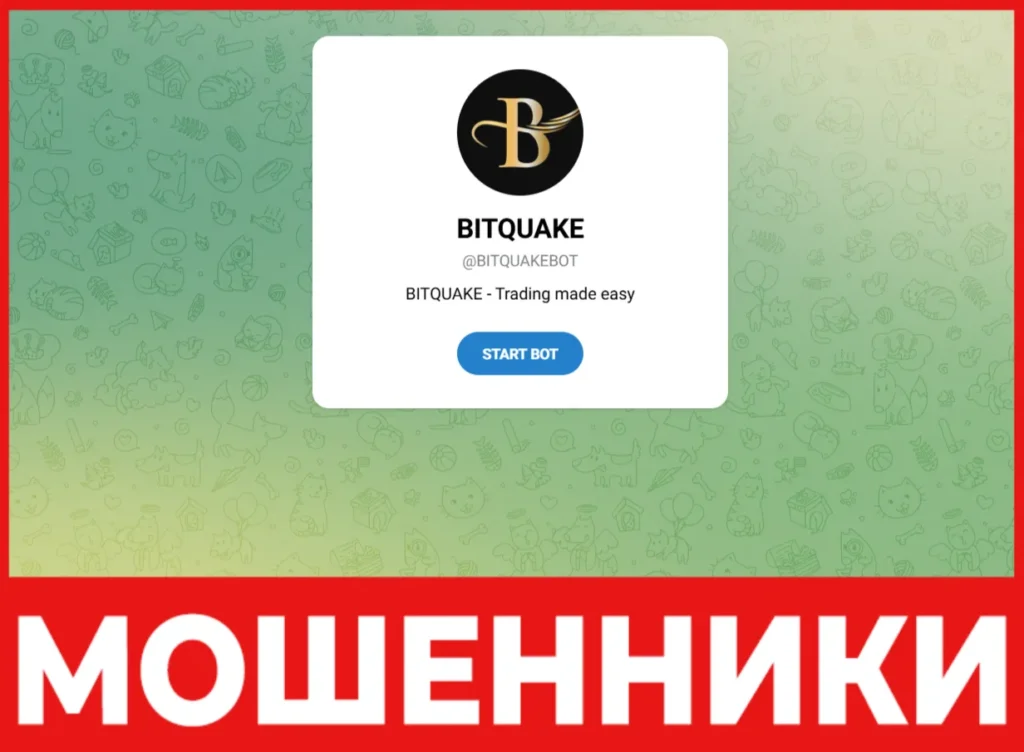 BITQUAKE лицевая сторона скрин