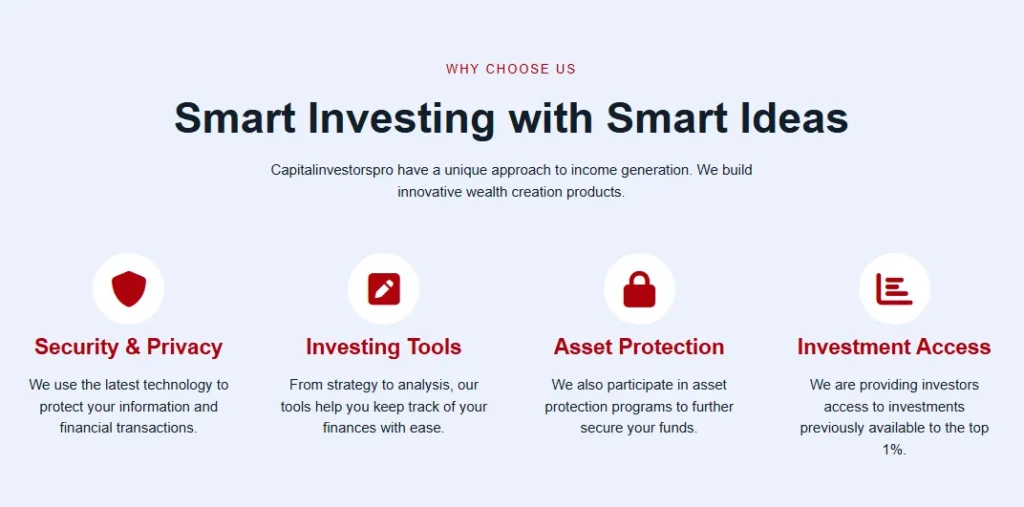 CapitalInvestorsPro 1 скрин