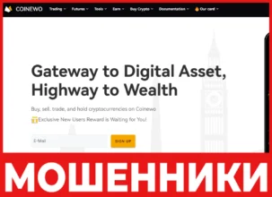 Coinewo лицевая сторона скрин