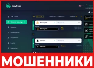 EasySwap лицевая сторона скрин