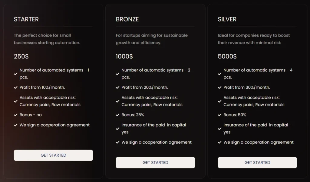 ITS Capital AG 2 скрин