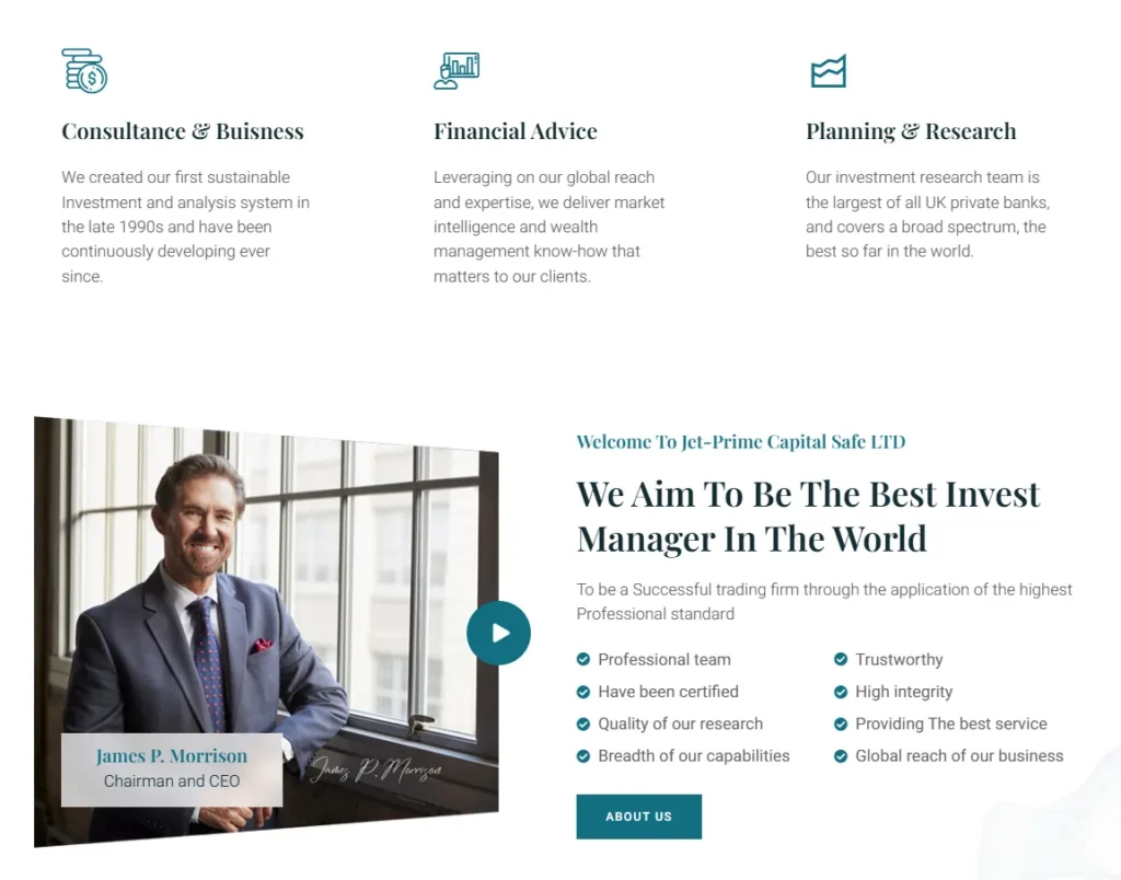 Jet-Prime Capital Safe 1 скрин