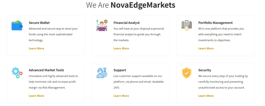 Nova Edge Markets 1 скрин