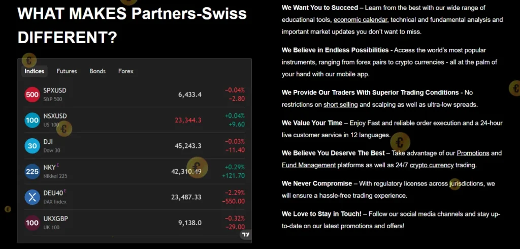 Partners Swiss 1 скрин