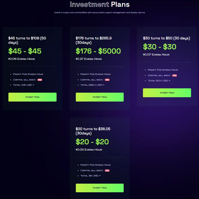 PrimeInvestSure 2 скрин