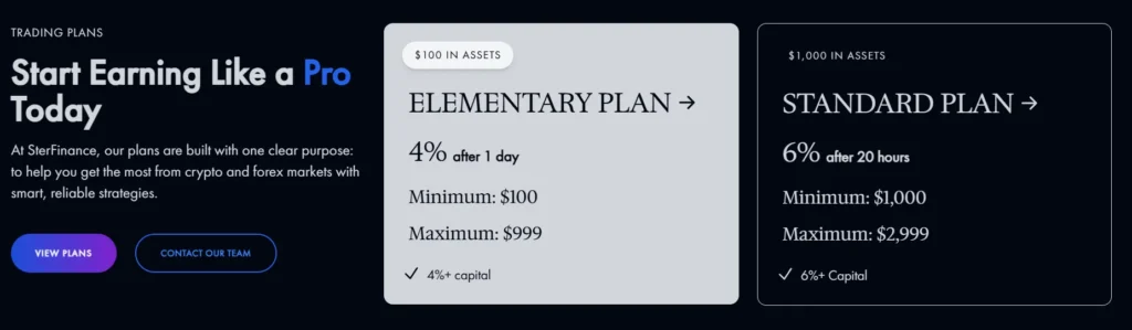 SterFinance 2 скрин