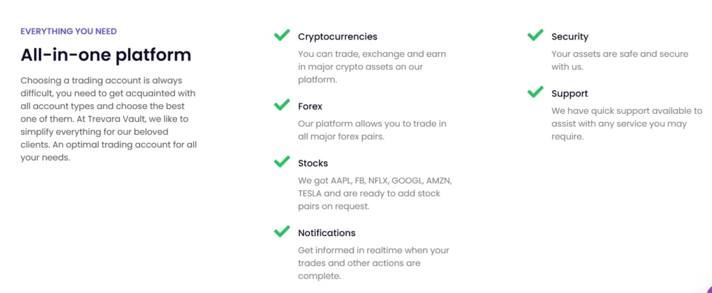 Trevara Vault 1 скрин