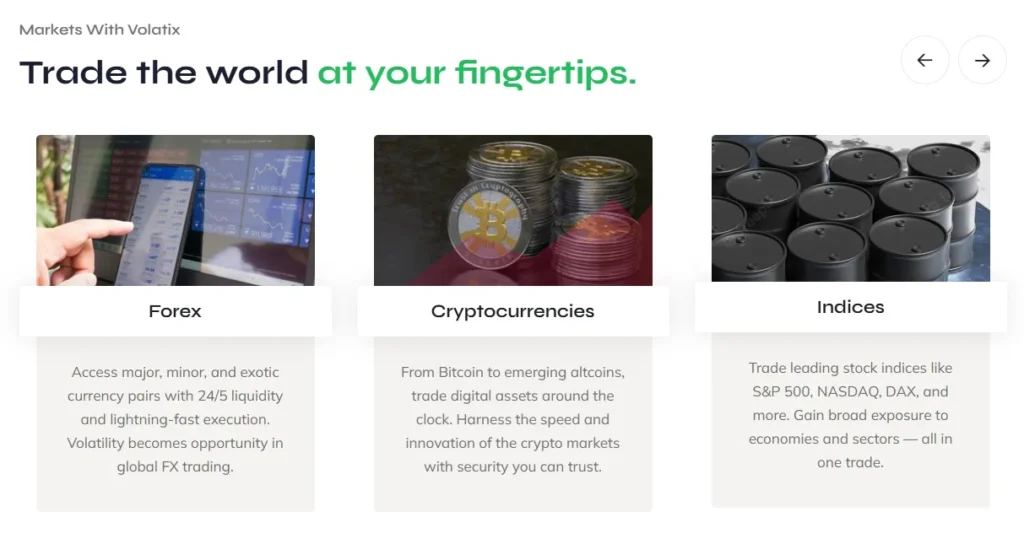 Volatix 1 скрин