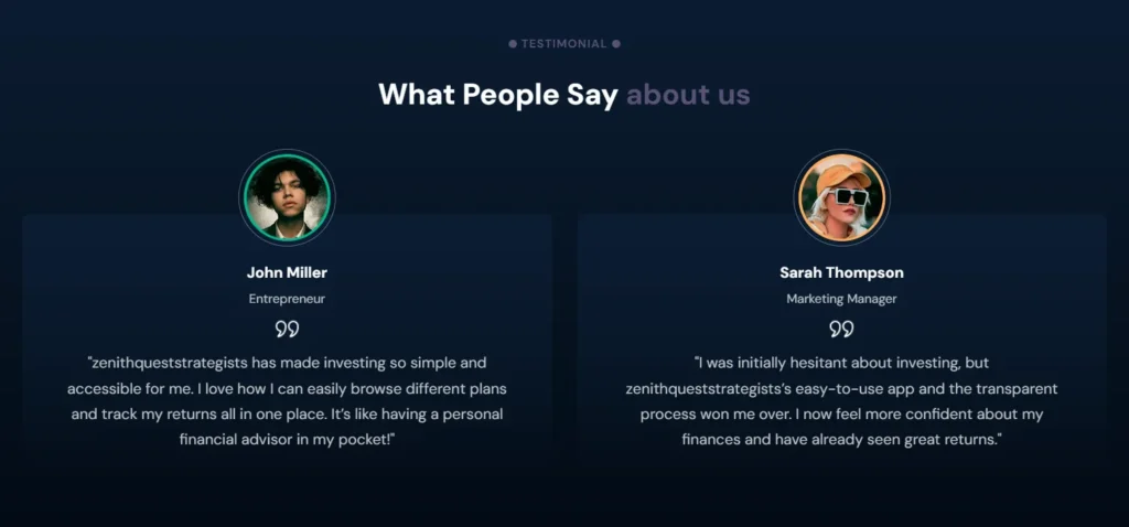 Zenith Quest Strategists 2 скрин