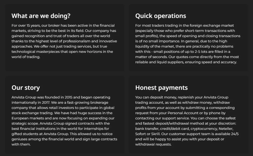 Anvista Group 2 скрин