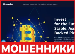Binary Pips лицевая сторона скрин