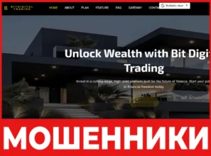 Bit Digital Trading лицевая сторона скрин