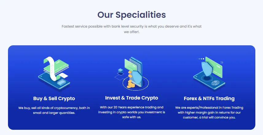 Chain Crypto Investment 1 скрин