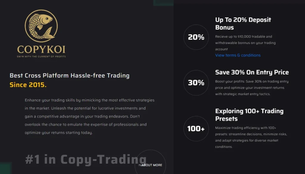 CopyKoi Elite Global 2 скрин