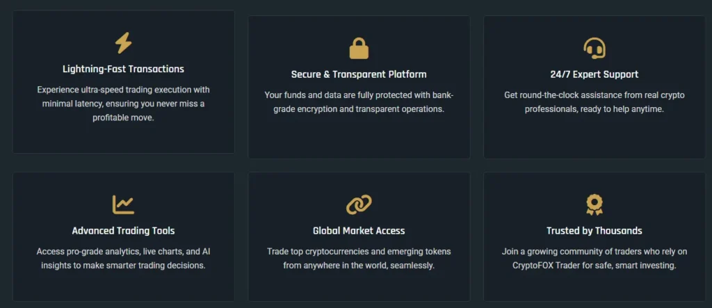 CryptoFOX Trader 2 скрин