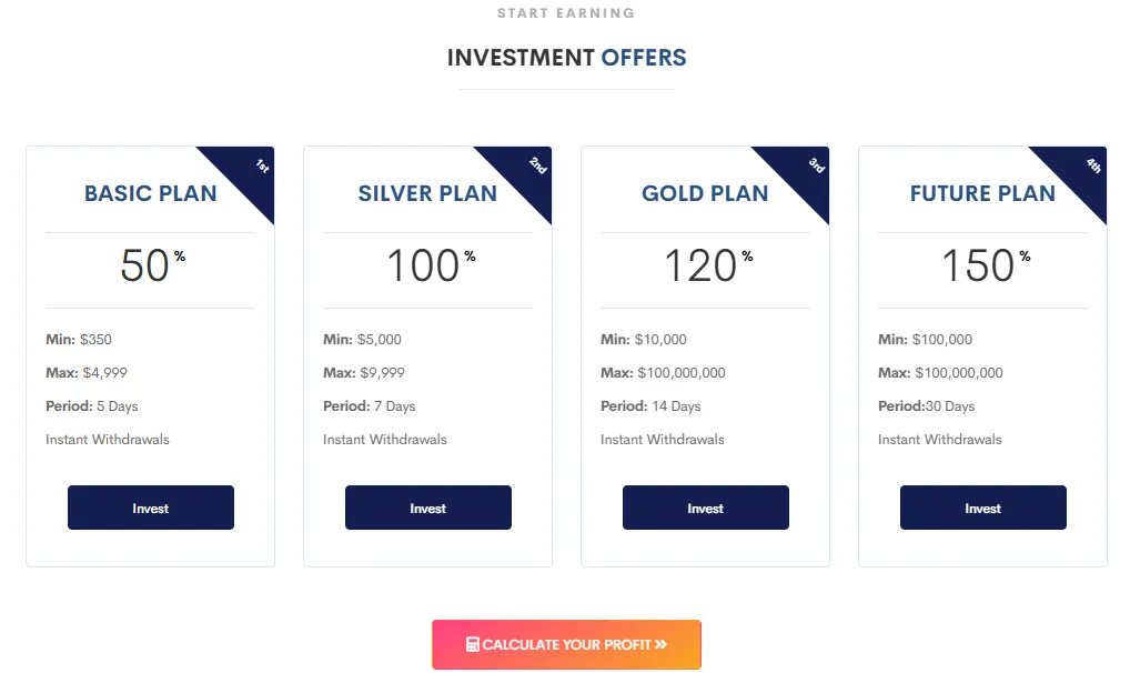 Horizon Global Investment 2 скрин