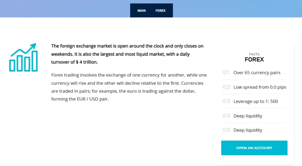 iTrader Global 1 скрин